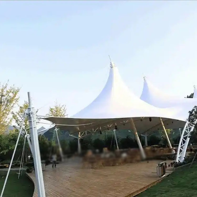 克拉玛依膜结构景观棚