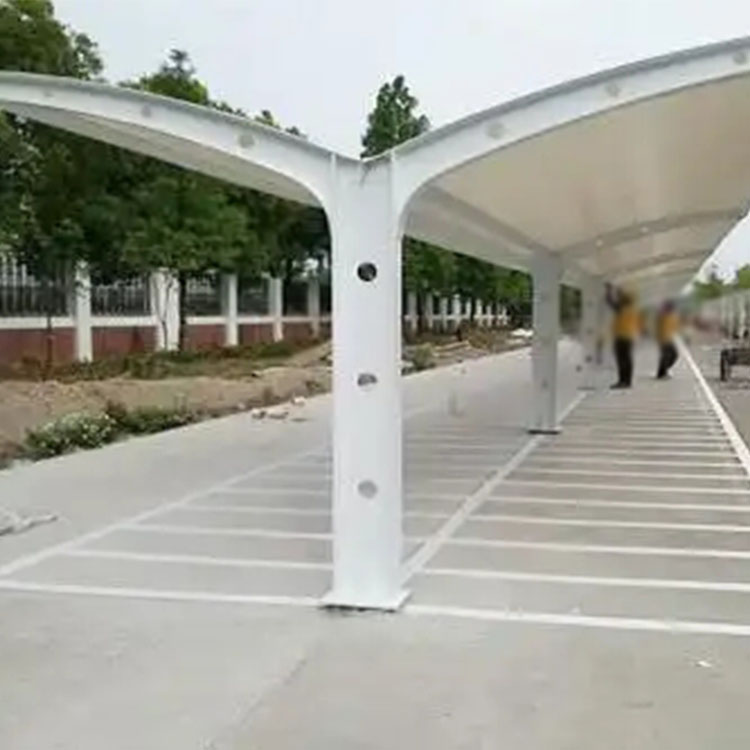 克拉玛依膜结构电动车棚