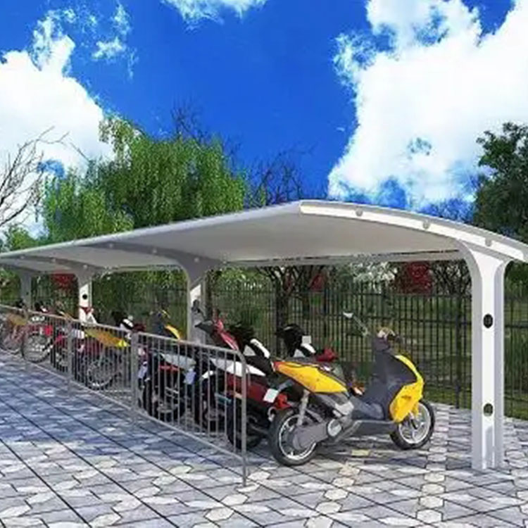 克拉玛依膜结构电动车棚